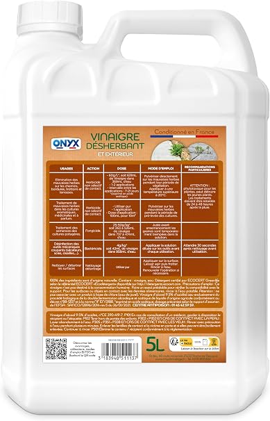 Mode d'emploi et conseil d'utilisation du désherbant onyx
