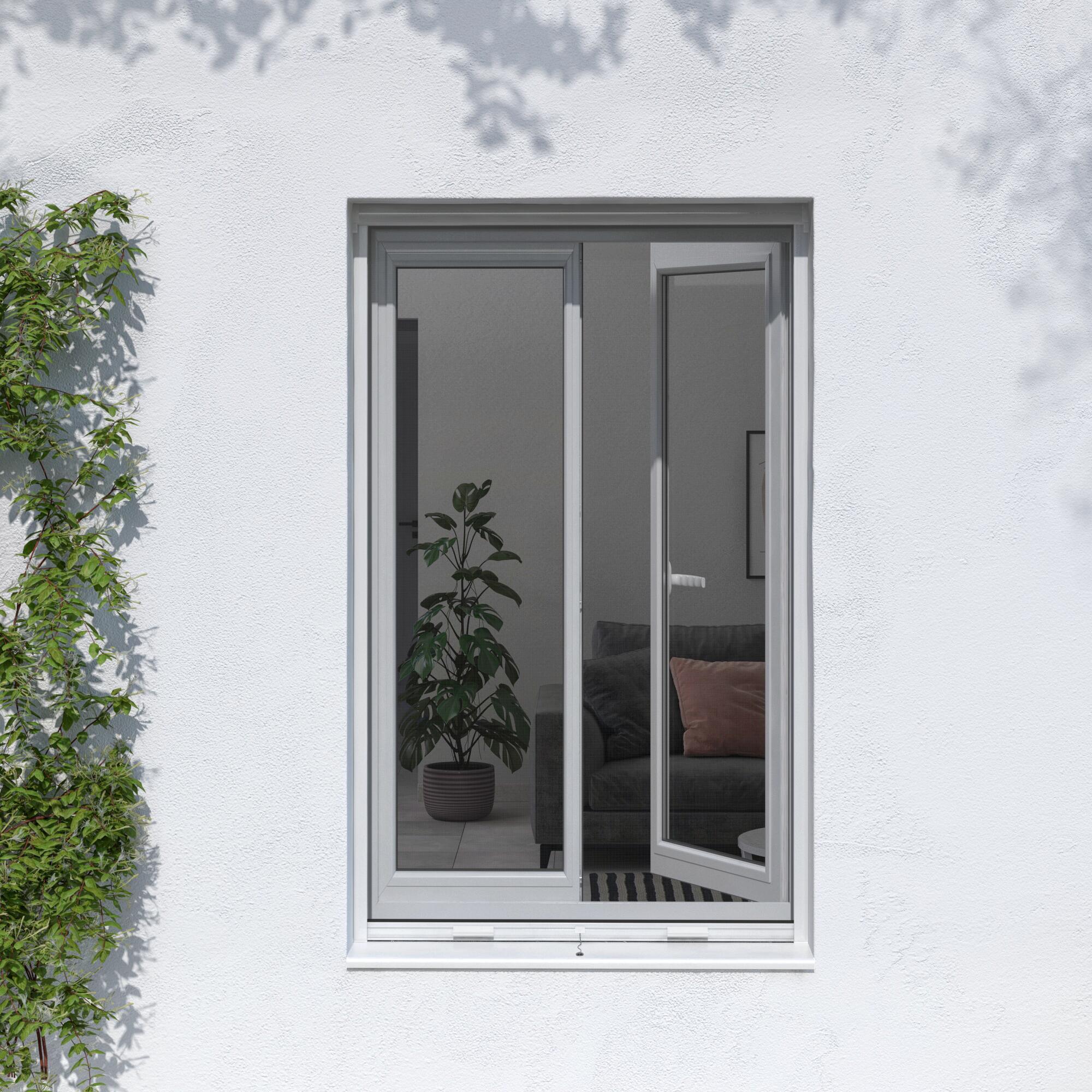 Moustiquaire en alu blanc de la marque Isoxa