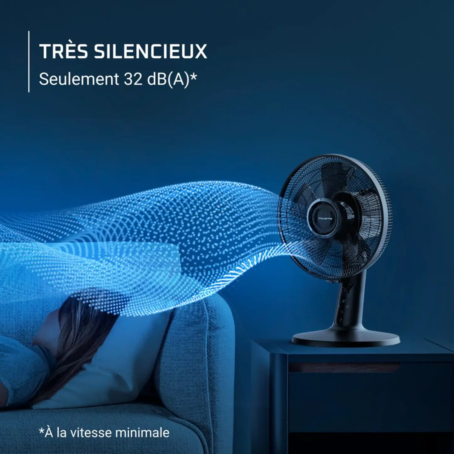 Ventilateur de table Rowenta Turbo Silence Extreme+ VU2750 – Image 4